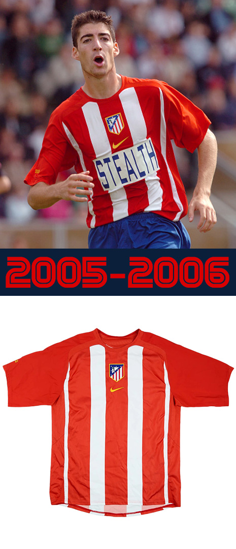 Maillot Domicile Atletico de Madrid 2005-2006