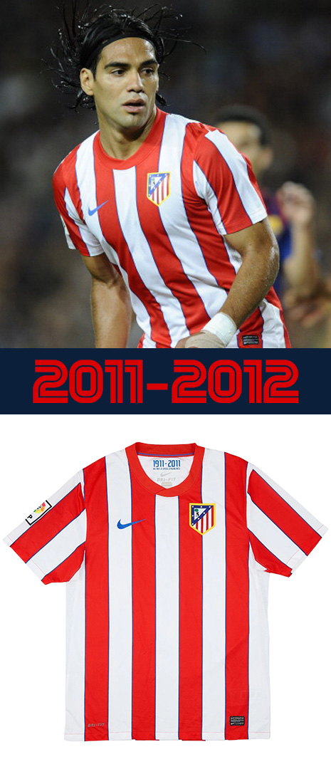 Maillot Domicile Atletico de Madrid 2011-2012