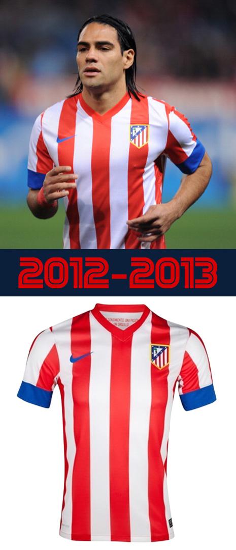 Maillot Domicile Atletico de Madrid 2012-2013