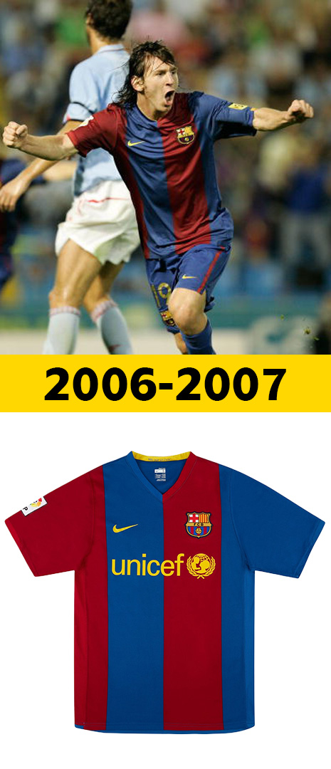 Maillot Domicile Barcelone 2006-2007