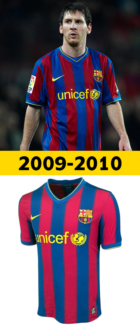 Maillot Domicile Barcelone 2009-2010