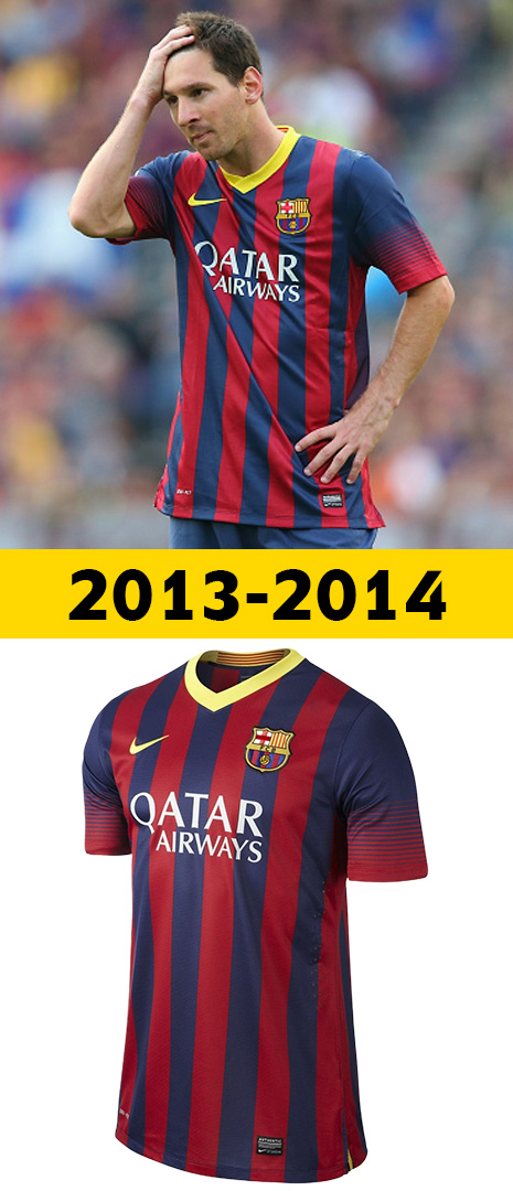 Maillot Domicile Barcelone 2013-2014
