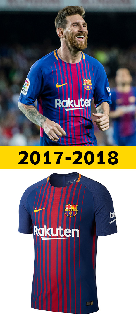 Maillot Domicile Barcelone 2017-2018