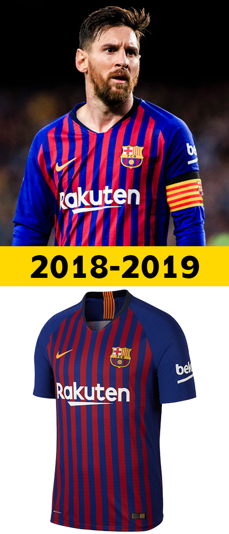 Maillot Domicile Barcelone 2018-2019