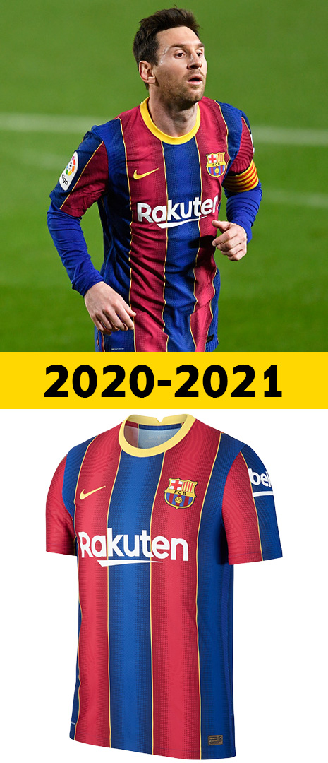 Maillot Domicile Barcelone 2020-2021