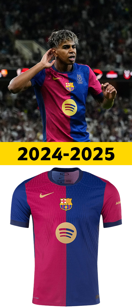 Maillot Domicile Barcelone 2024-2025