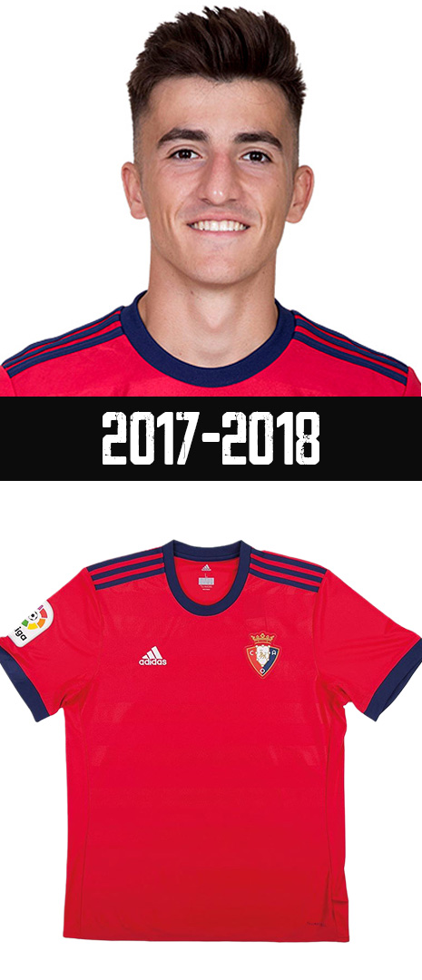 Maillot Domicile Osasuna 2017-2018