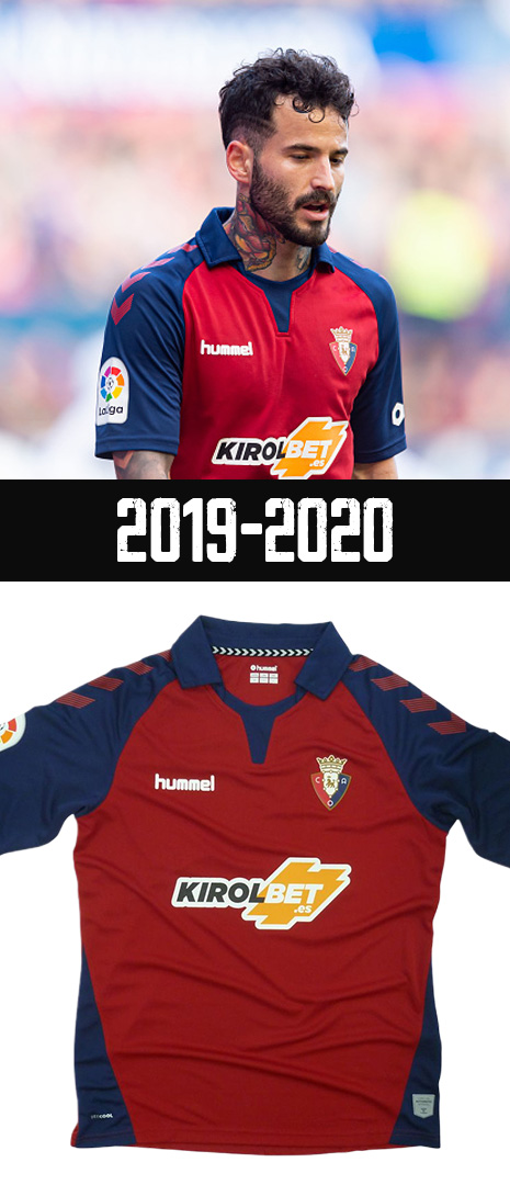 Maillot Domicile Osasuna 2019-2020