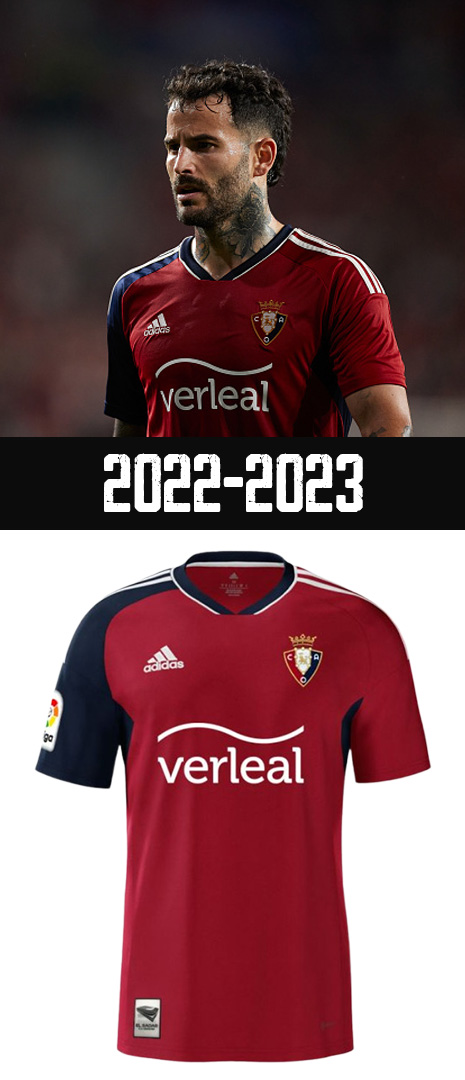 Maillot Domicile Osasuna 2022-2023