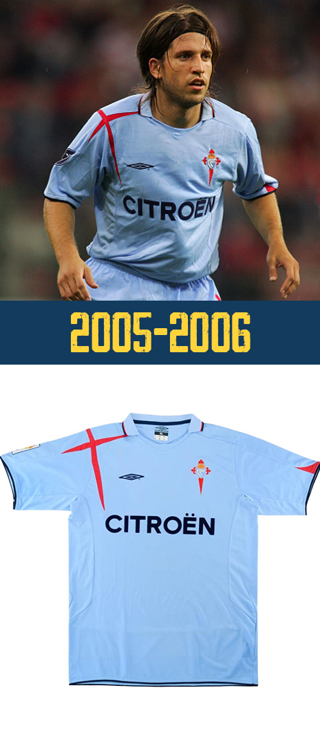 Maillot Domicile Celta Vigo 2005-2006