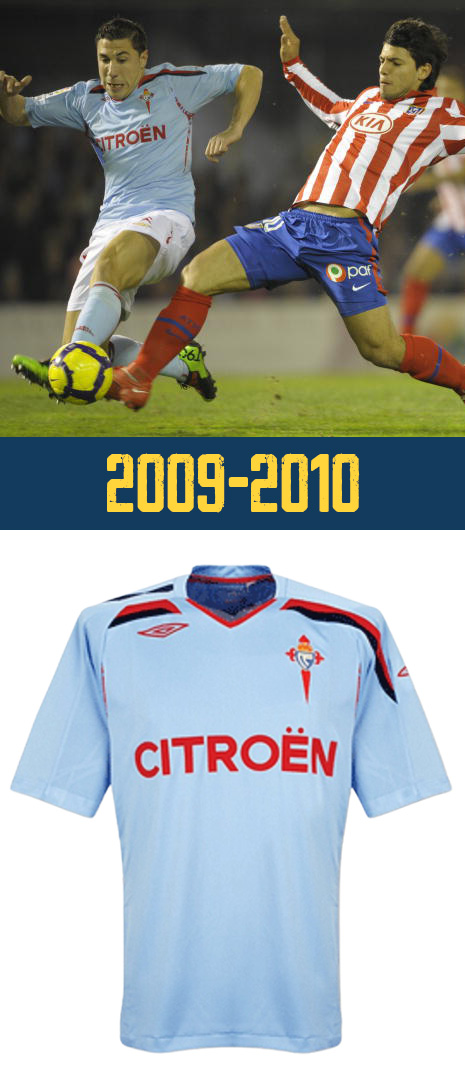 Maillot Domicile Celta Vigo 2009-2010