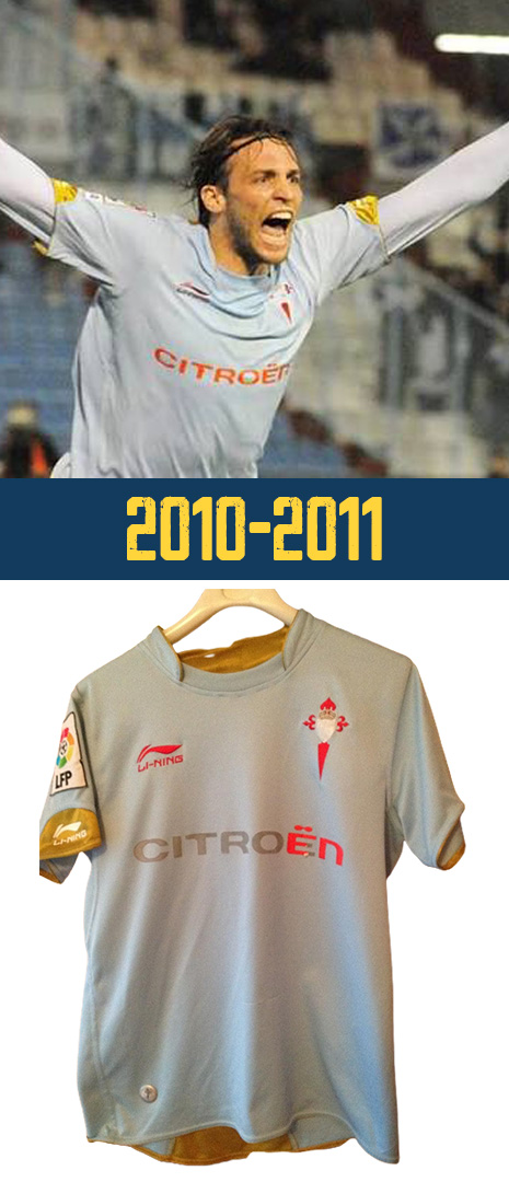 Maillot Domicile Celta Vigo 2010-2011