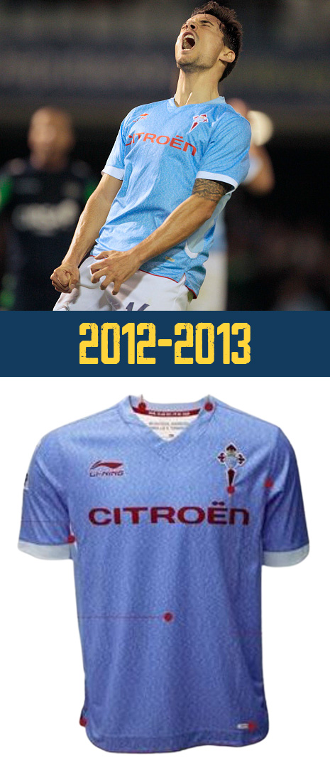 Maillot Domicile Celta Vigo 2012-2013