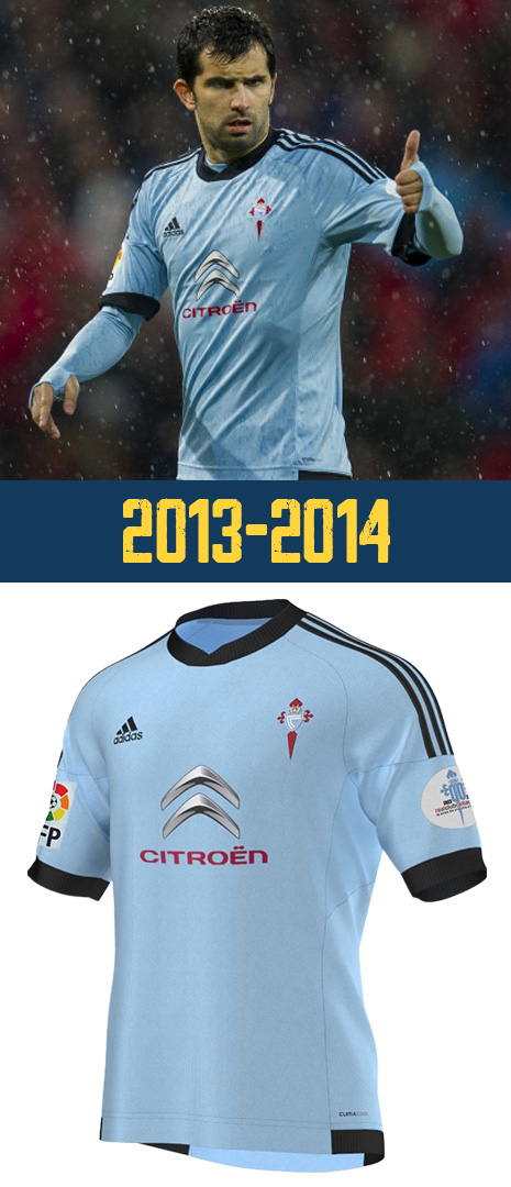 Maillot Domicile Celta Vigo 2013-2014