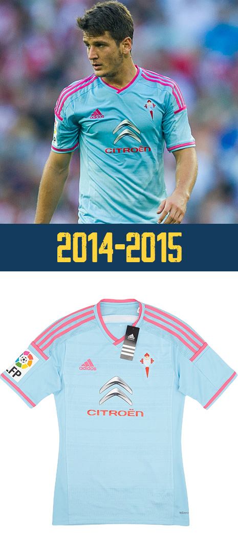 Maillot Domicile Celta Vigo 2014-2015