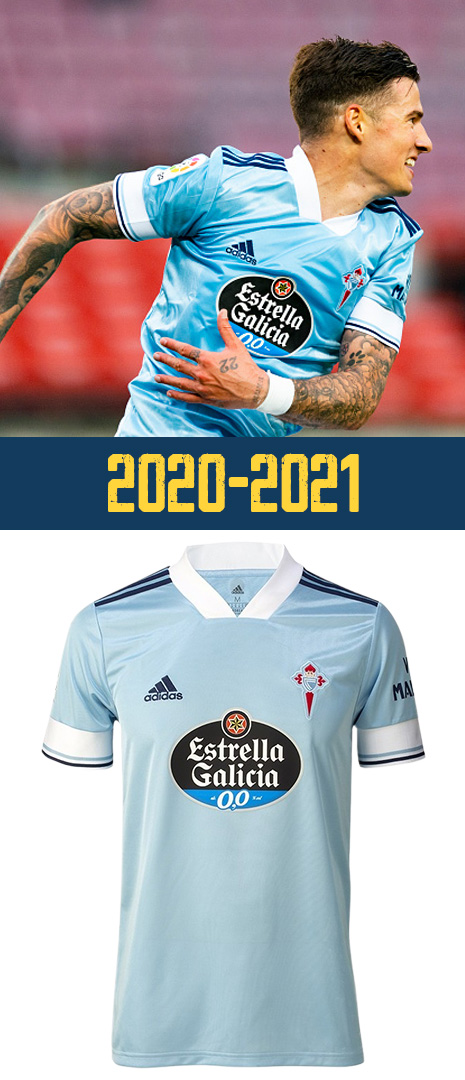 Maillot Domicile Celta Vigo 2020-2021