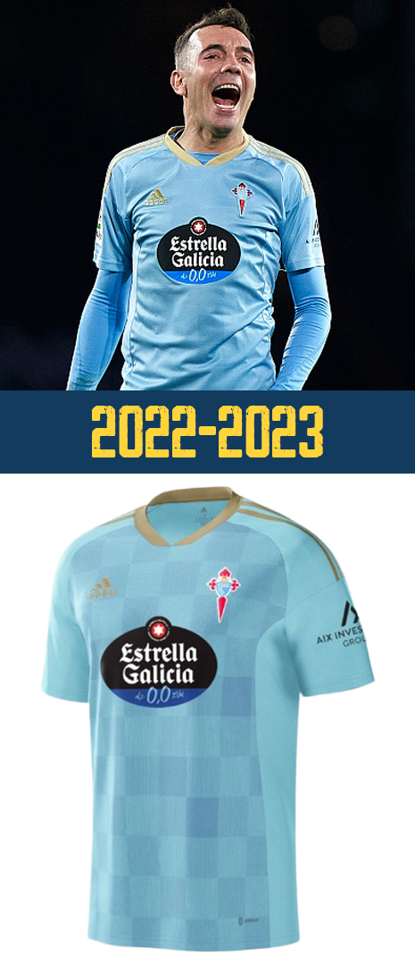 Maillot Domicile Celta Vigo 2022-2023