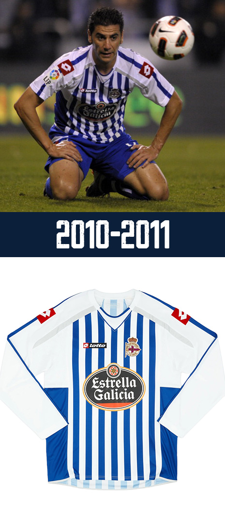 Maillot Domicile Deportivo La Corogne 2010-2011