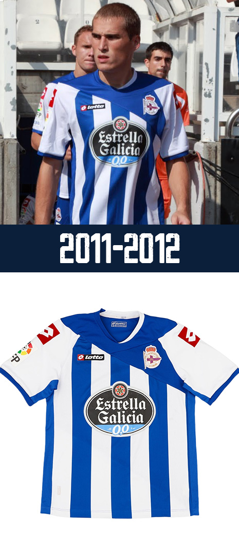 Maillot Domicile Deportivo La Corogne 2011-2012