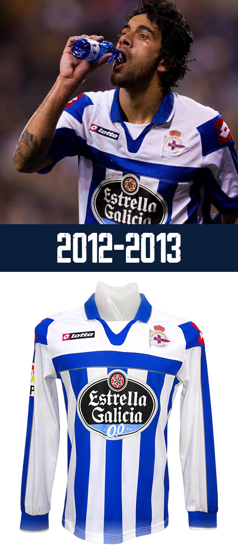 Maillot Domicile Deportivo La Corogne 2012-2013