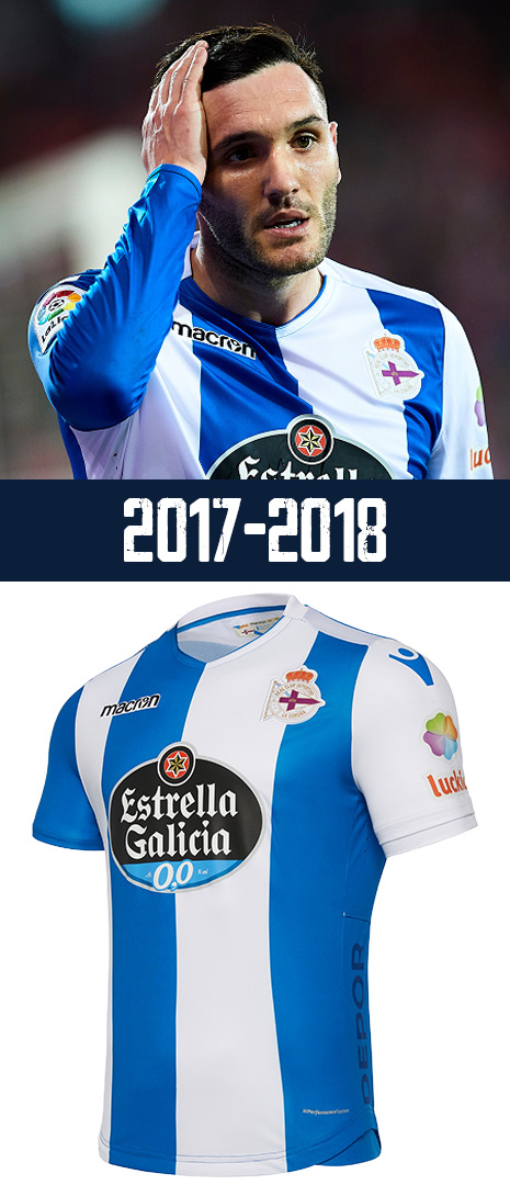 Maillot Domicile Deportivo La Corogne 2017-2018