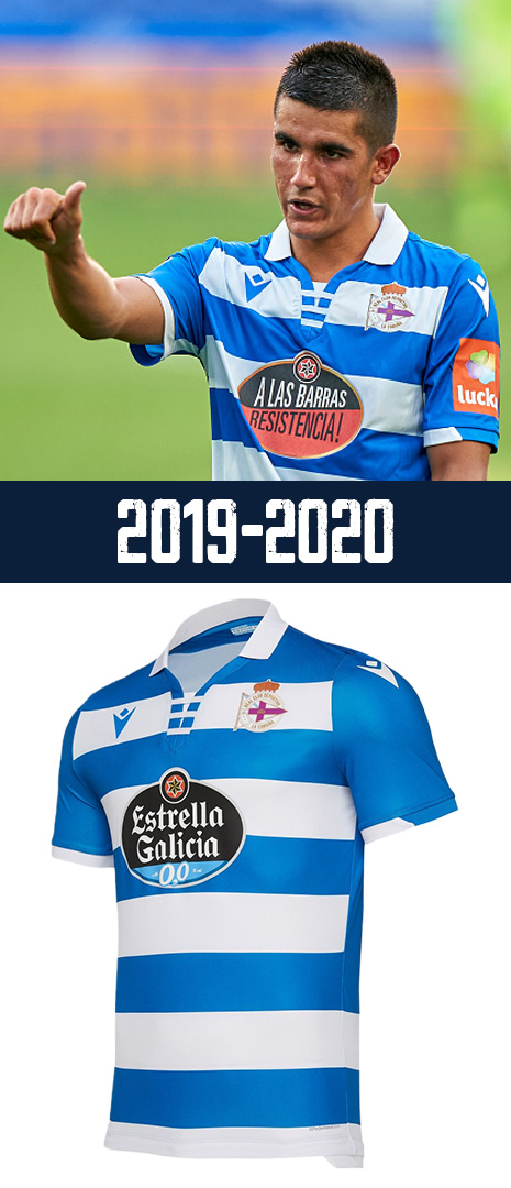 Maillot Domicile Deportivo La Corogne 2019-2020