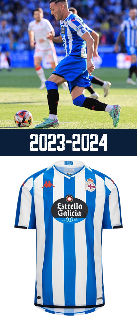 Maillot Domicile Deportivo La Corogne 2023-2024