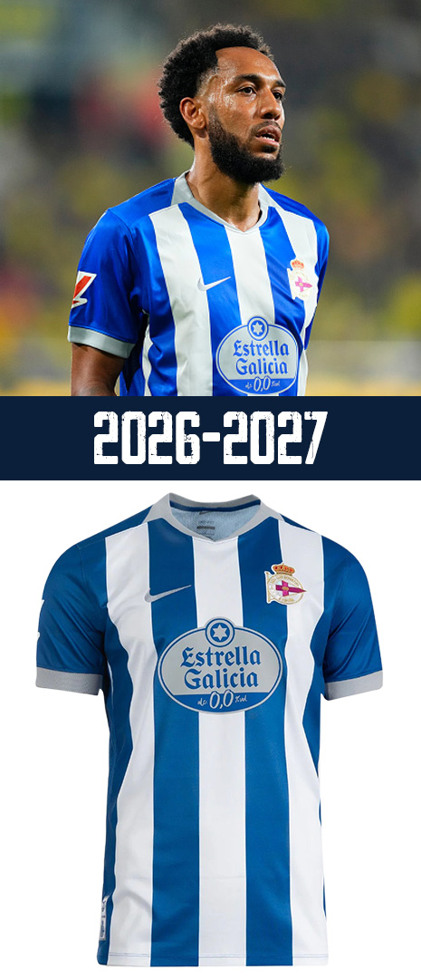 Maillot Domicile Deportivo La Corogne 2026-2027