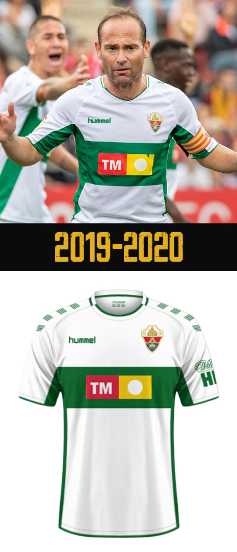 Maillot Domicile Elche 2019-2020