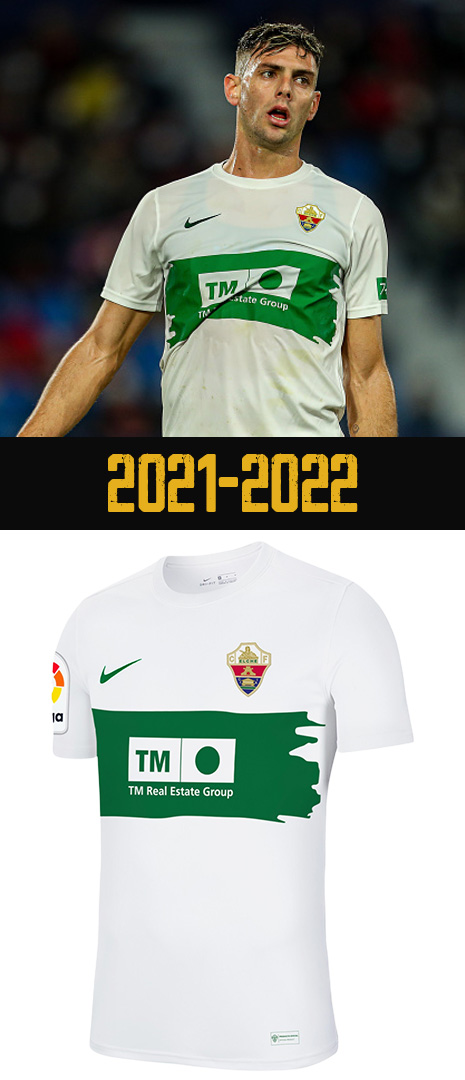 Maillot Domicile Elche 2021-2022