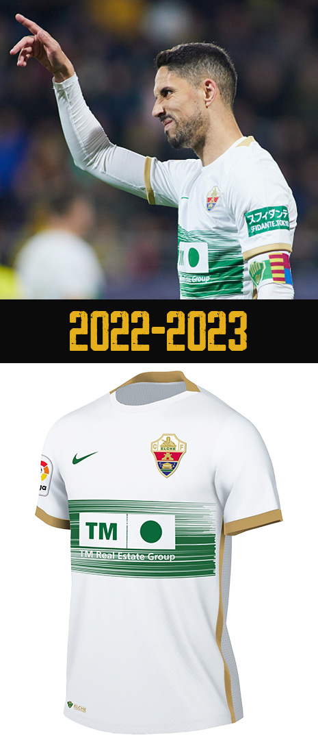 Maillot Domicile Elche 2022-2023