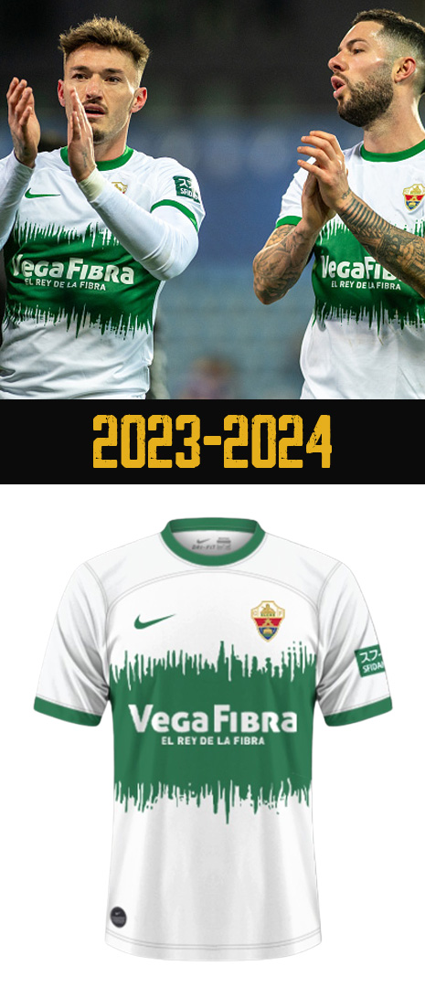 Maillot Domicile Elche 2023-2024