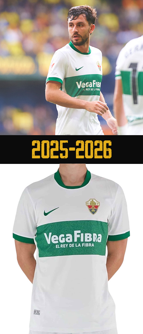 Maillot Domicile Elche 2025-2026
