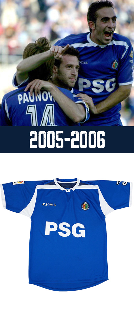 Maillot Domicile Getafe 2005-2006