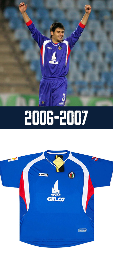 Maillot Domicile Getafe 2006-2007