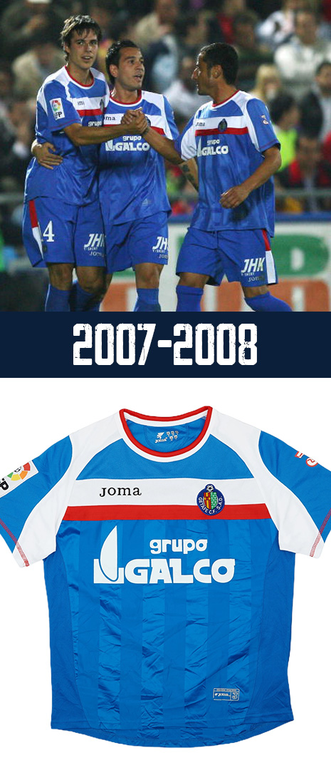 Maillot Domicile Getafe 2007-2008