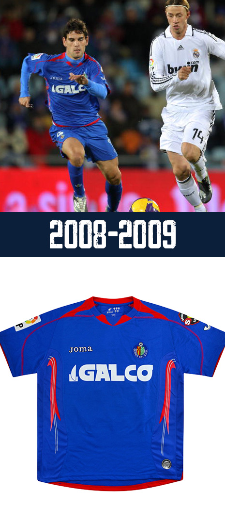 Maillot Domicile Getafe 2008-2009