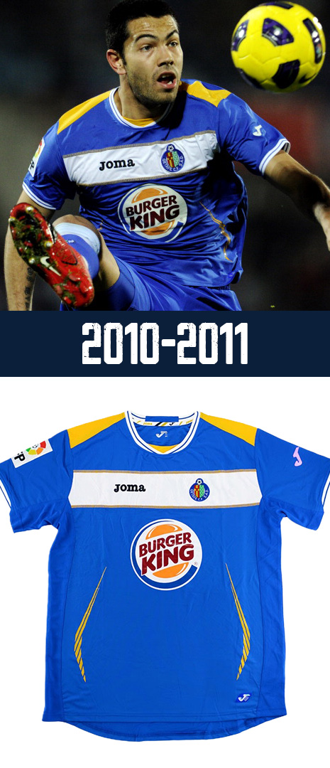 Maillot Domicile Getafe 2010-2011