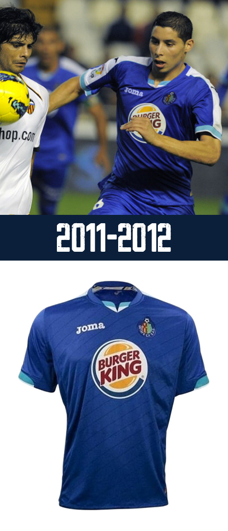 Maillot Domicile Getafe 2011-2012