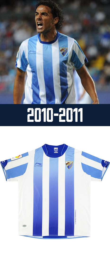 Maillot Domicile Malaga 2010-2011