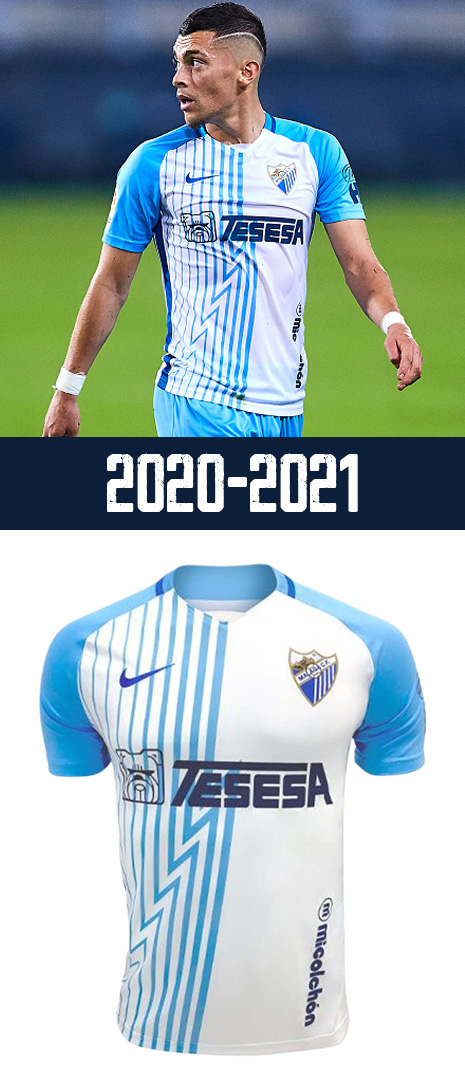 Maillot Domicile Malaga 2020-2021