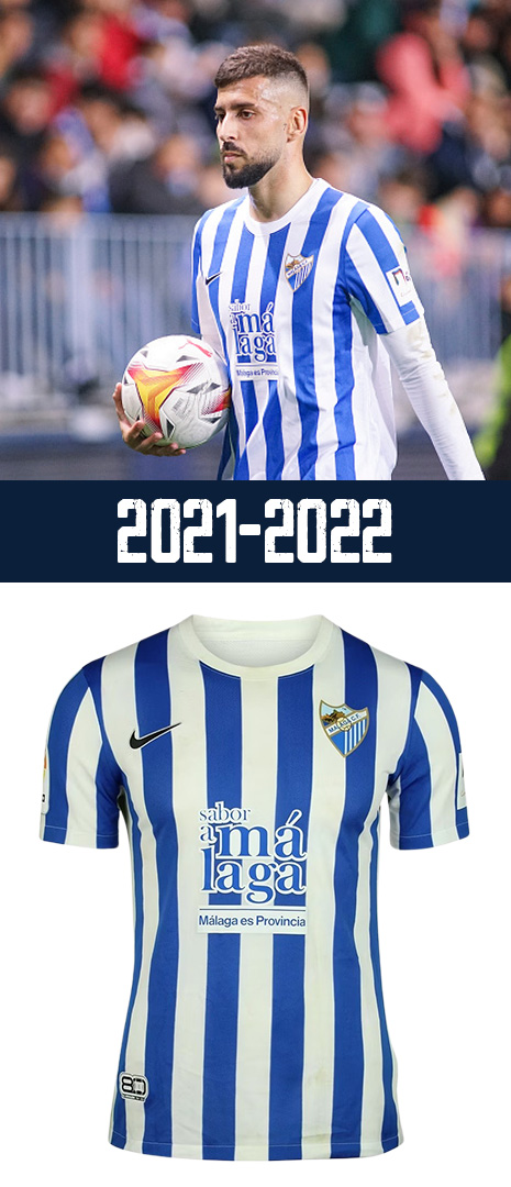 Maillot Domicile Malaga 2021-2022