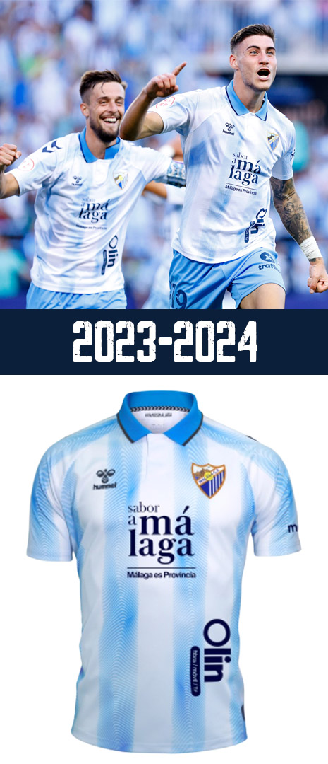 Maillot Domicile Malaga 2023-2024