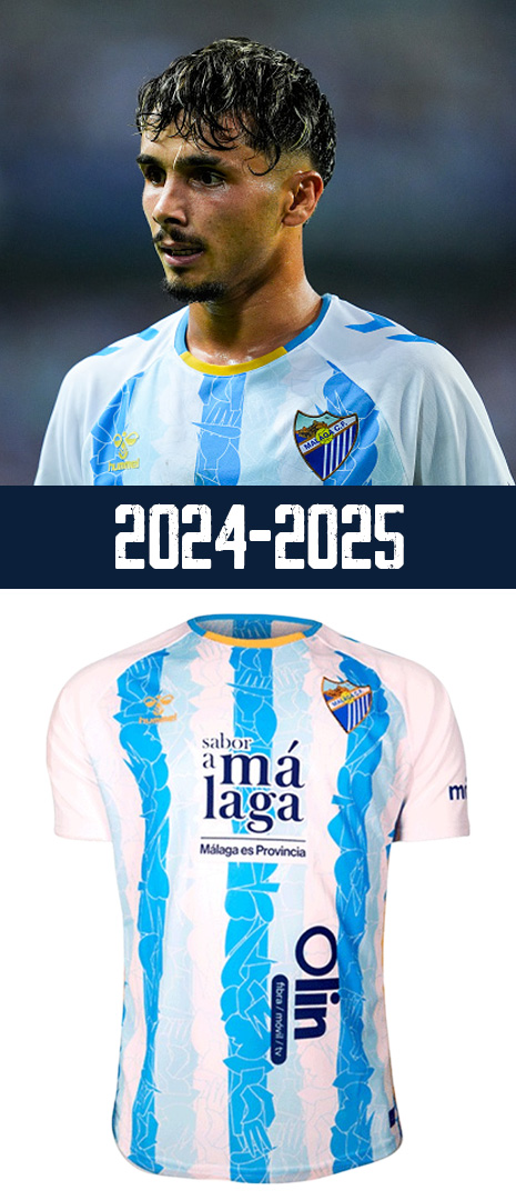 Maillot Domicile Malaga 2024-2025