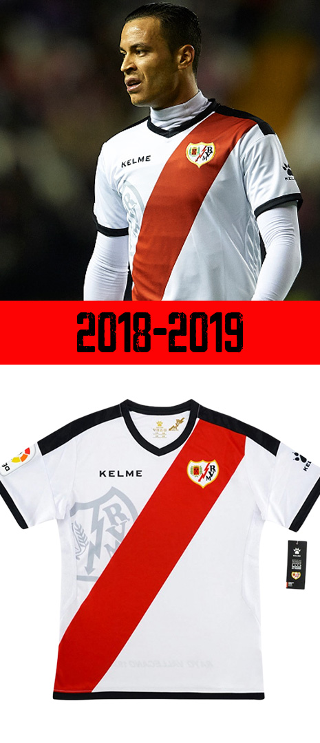 Maillot Domicile Rayo Vallecano 2018-2019