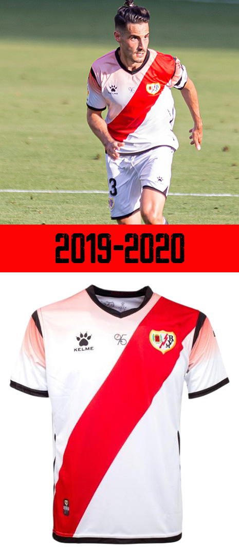 Maillot Domicile Rayo Vallecano 2019-2020