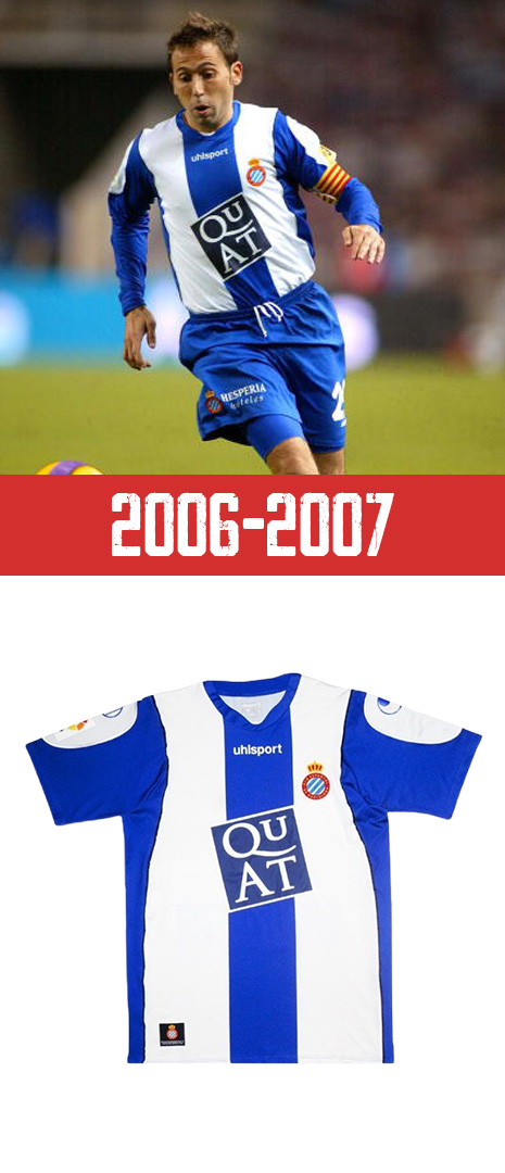 Maillot Domicile RCD Espanyol 2006-2007