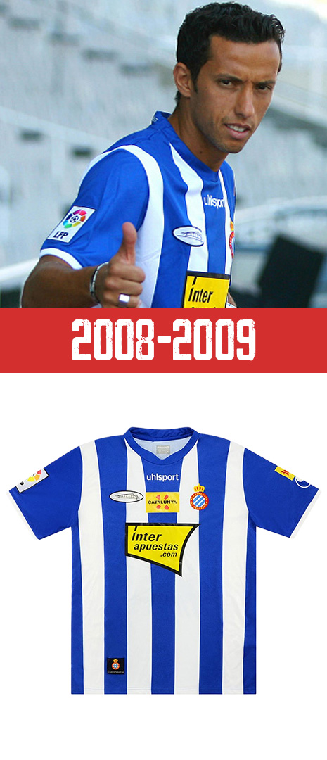 Maillot Domicile RCD Espanyol 2008-2009