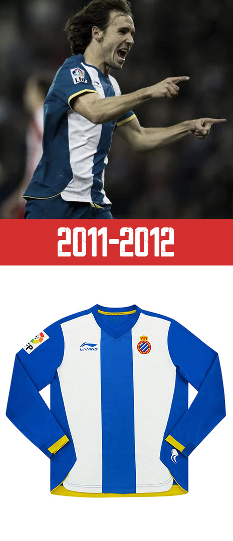 Maillot Domicile RCD Espanyol 2011-2012