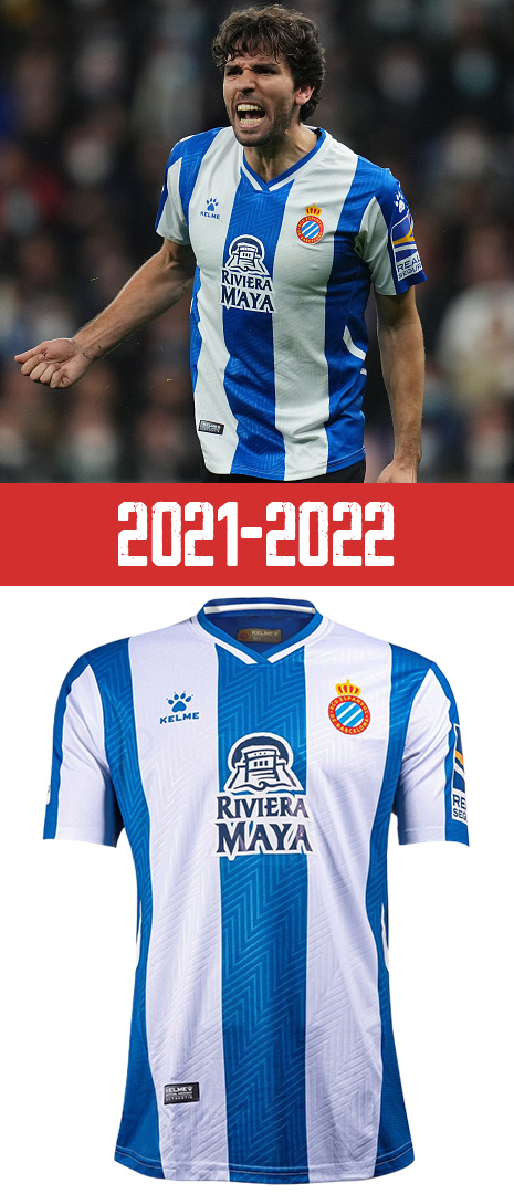 Maillot Domicile RCD Espanyol 2021-2022